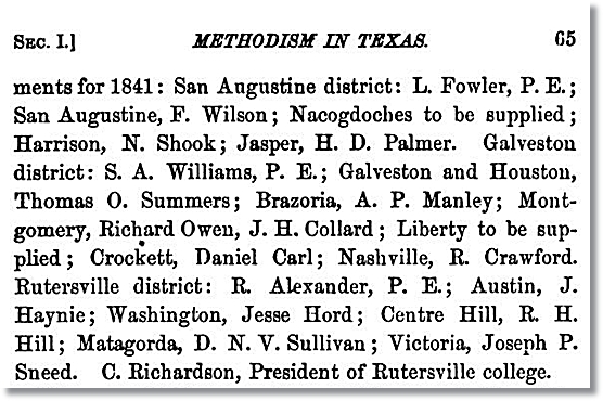 1841 Methodist Preacher Appointments 1841 Methodist Preacher Appointments