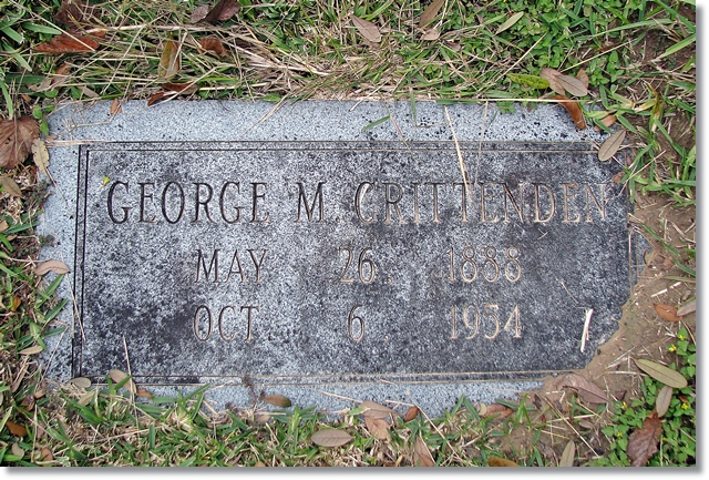 George W. Crittenden: 1917-1931