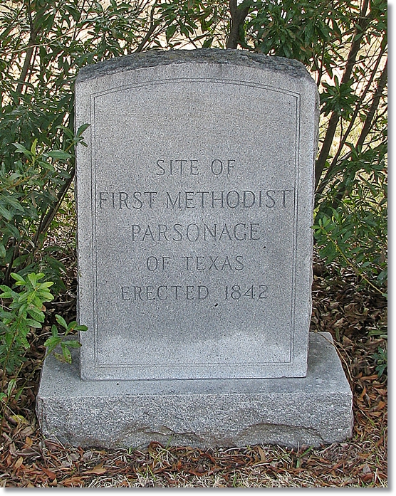 Methodist Parsonage Marker - Montgomery Texas Methodist Parsonage Marker - Montgomery Texas