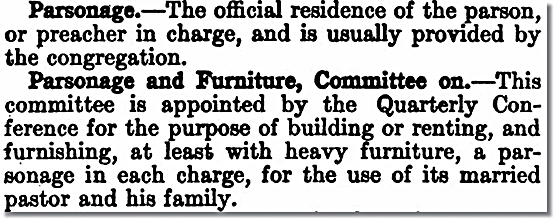 Definition of Parsonage Definition of Parsonage